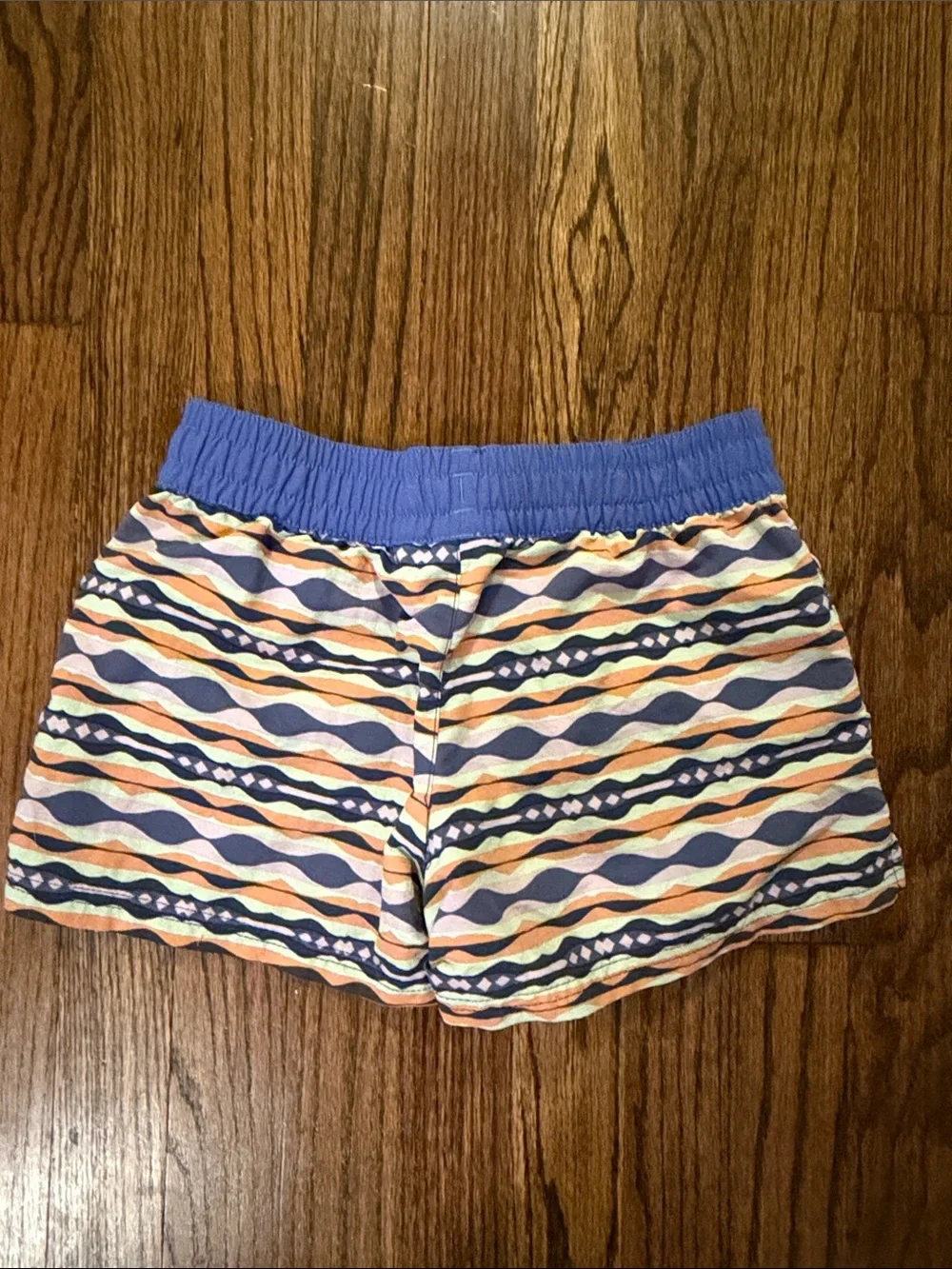 Patagonia Girls' Multicolor Wave-Patterned Shorts